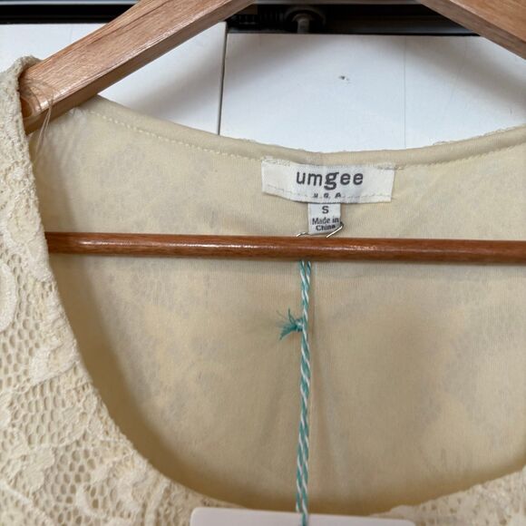 Umgee Ivory Lace Dress Size Small - Picture 6 of 8